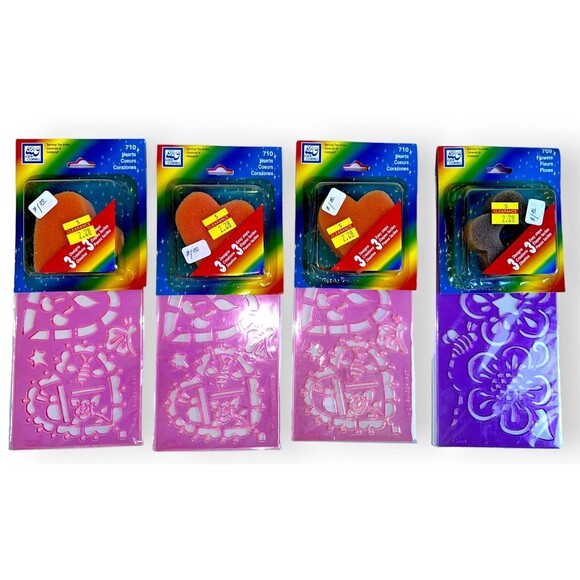 Loew Cornell Collectible Stencil Lot 710 709 - Picture 2 of 7